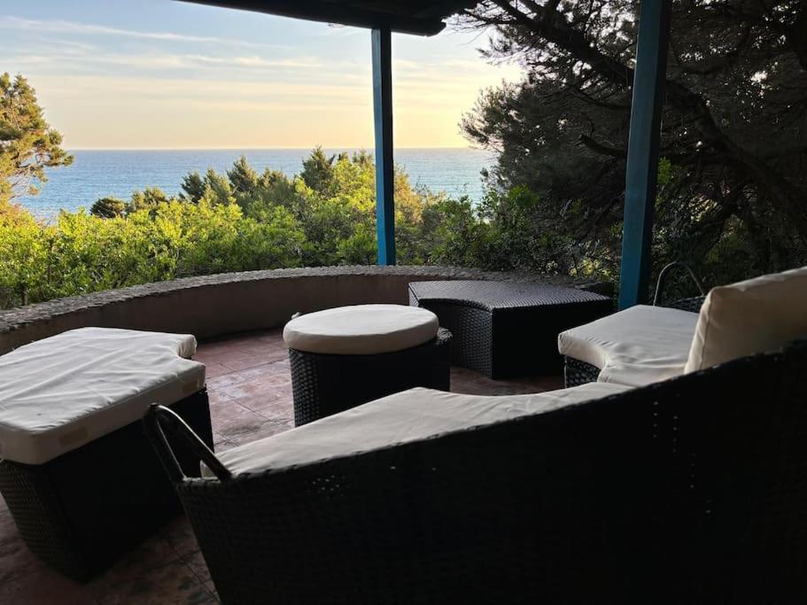 Casa Al Mare Con Spiaggia Privata Condominiale サン・フェリーチェ・チルチェーオ エクステリア 写真
